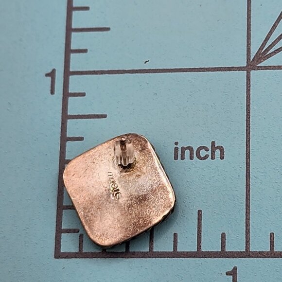 Zuni Sterling Stud Earrings ***READ - Picture 7 of 7